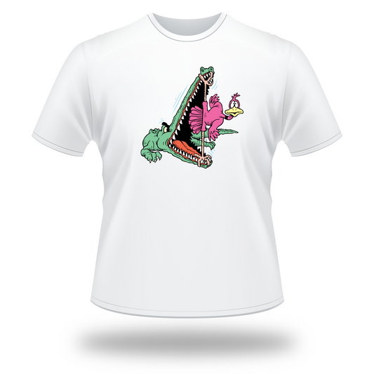 Alligator & Bird